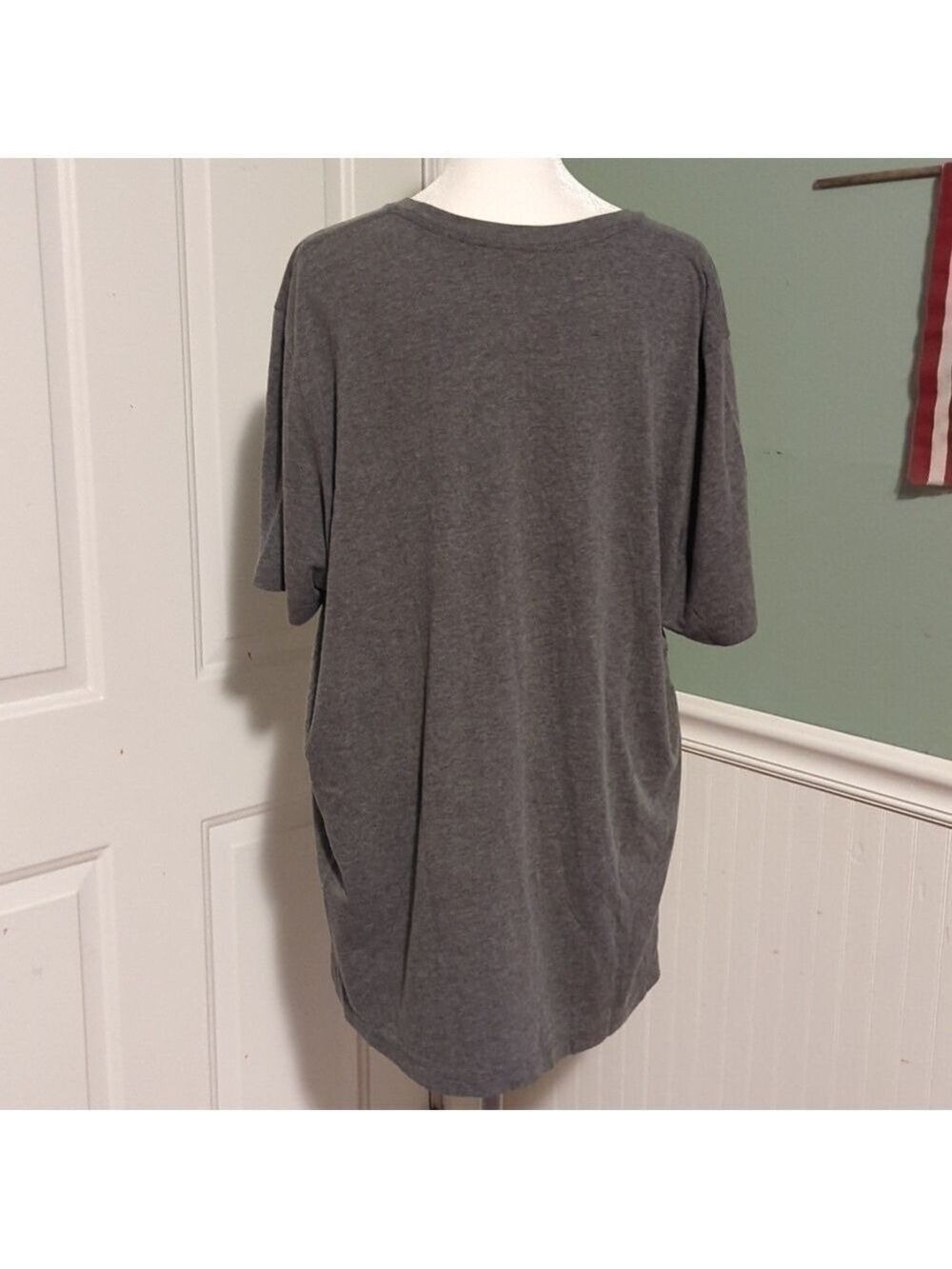 Bella Canvas Women's T Shirt 2XL Heather Gray Christmas Cookie Baking - Picture 8 of 10
